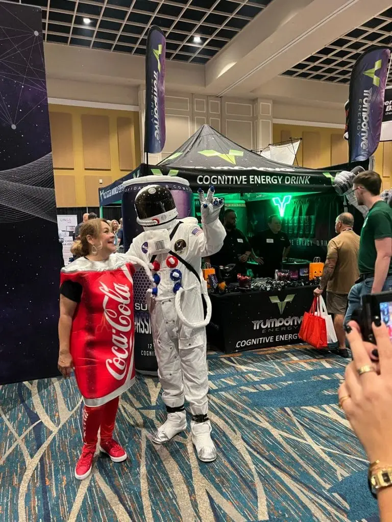 Trumpdrive Energy booth