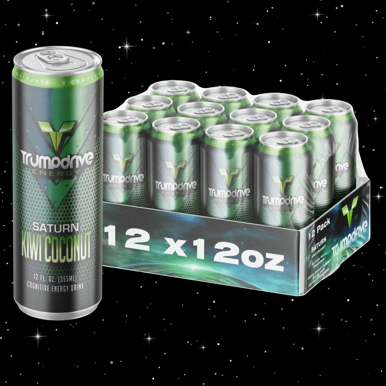 Saturn Kiwi Coconut Energy Drink - Trumpdrive (2025)
