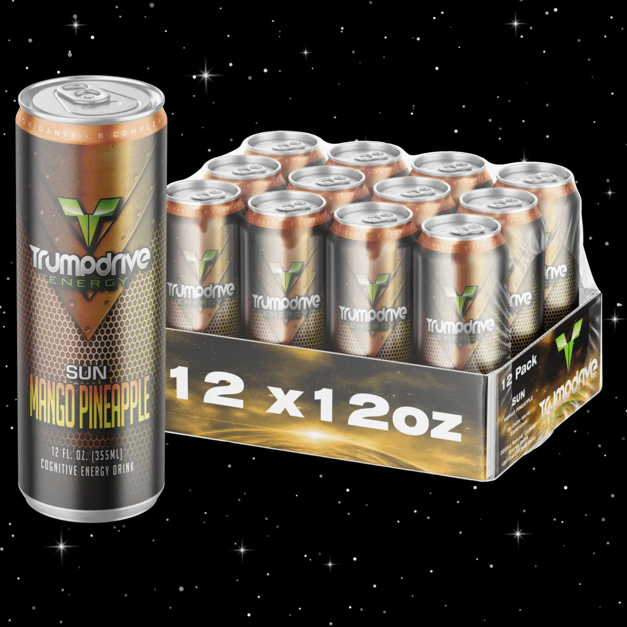 Trumpdrive Sun Mango Pineapple: Energy Drink - Buy Now!